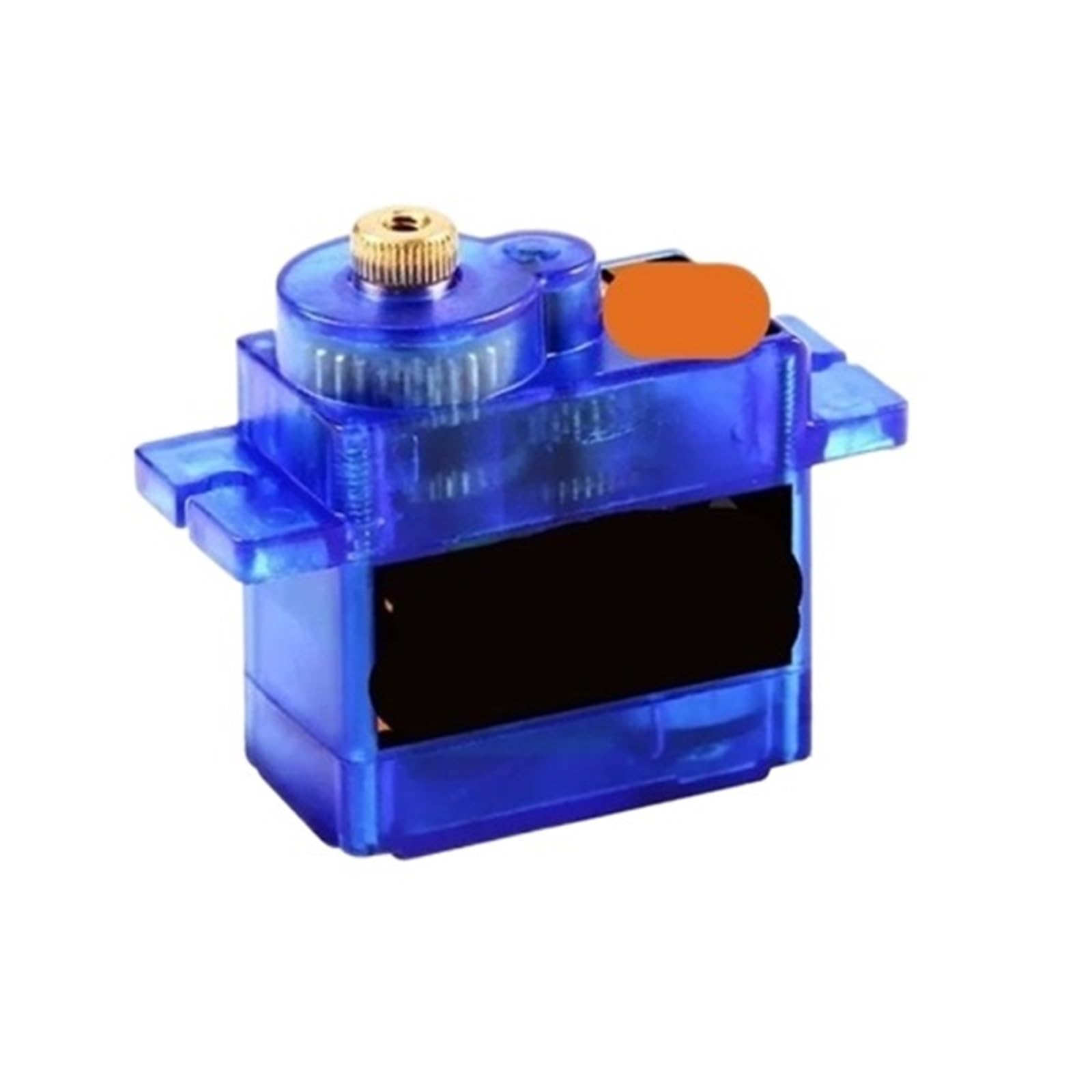 1/5 pezzo 9g 12g servomotore con ingranaggi in metallo/plastica(5pcs 12g S006M Blue)