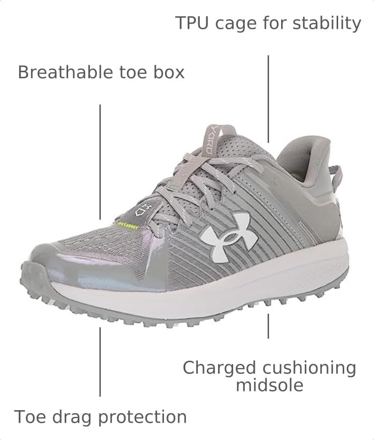 Image of Under Armour Mens Yard Low Turf Baseball ShoeBaseball Shoe