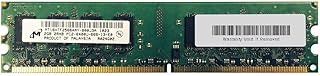 Módulo de memória de 2 GB Micron 2 GB PC2-6400 DDR2-800MHz não ECC sem buffer CL6 240-Pin DIMM Dual Rank Mfr P/N MT16HTF25664AY-800J3