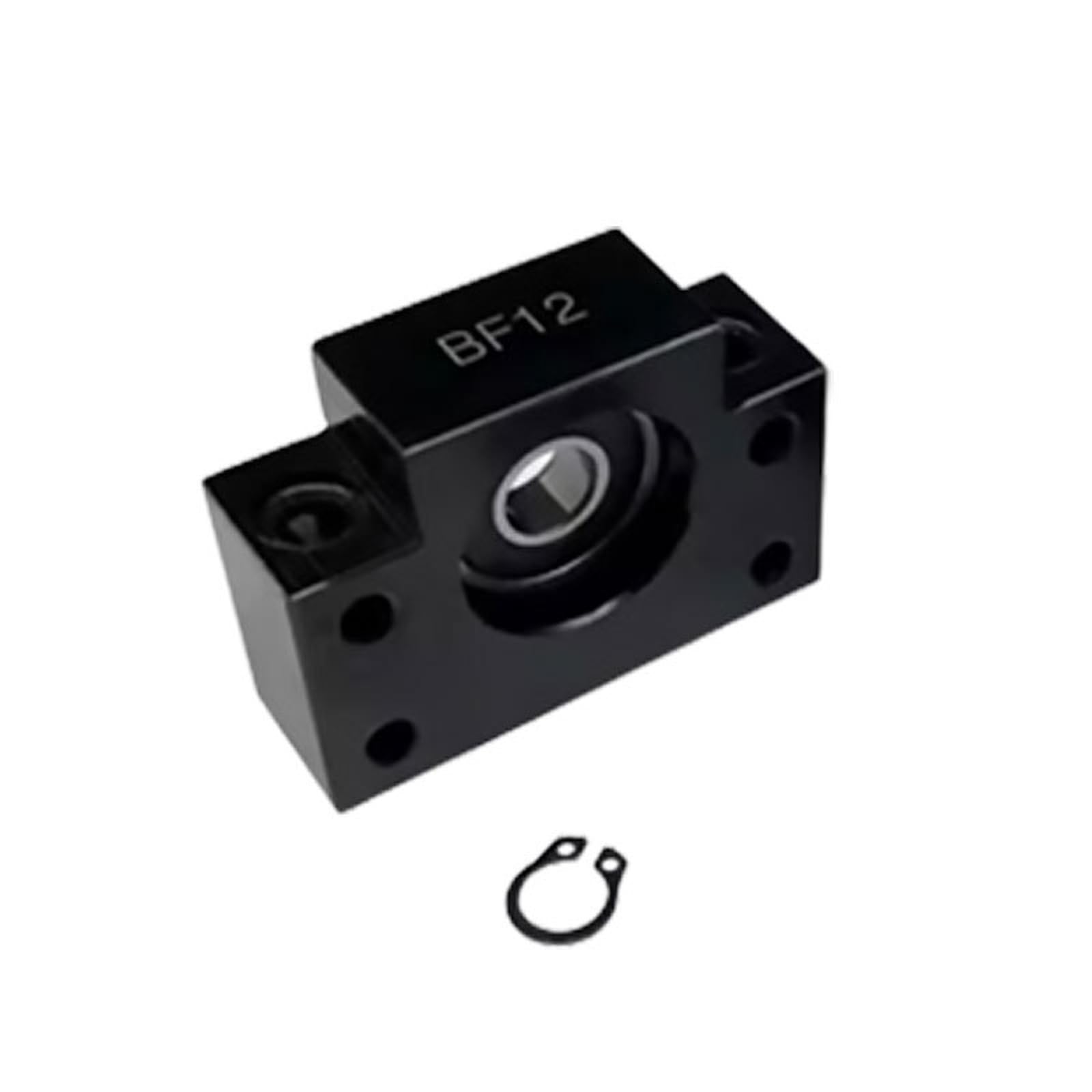 GTPBAO Base integrada del Motor HM15-86, soporte de extremo BF15, soporte del Motor de acero, montaje de fijación de tornillo de bola, Motor paso a paso SFU2005 Nema34 de 86mm eje posición(C7)