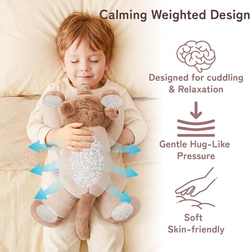 Image of Niuniu Daddy 20 inch | 3.3lb Wolf Weighted Stuffed Animals for Kids & Adults, Weighted Plushies Pillow for Sleeping, Cute Lying Toy Large Huggable Gift for Everyday Comfort