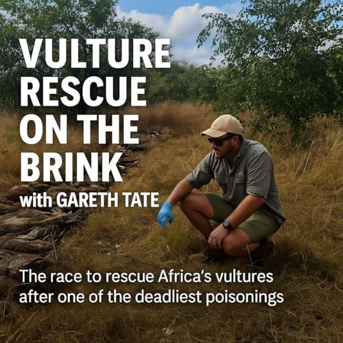 『Rescue on the Brink: Gareth Tate and the Fight to Save Africa’s Vultures』のカバーアート