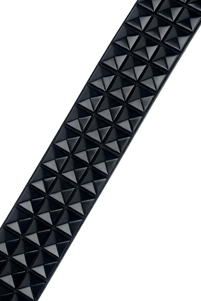 Black Premium by EMP Unisex Cinturón negro con tachuelas