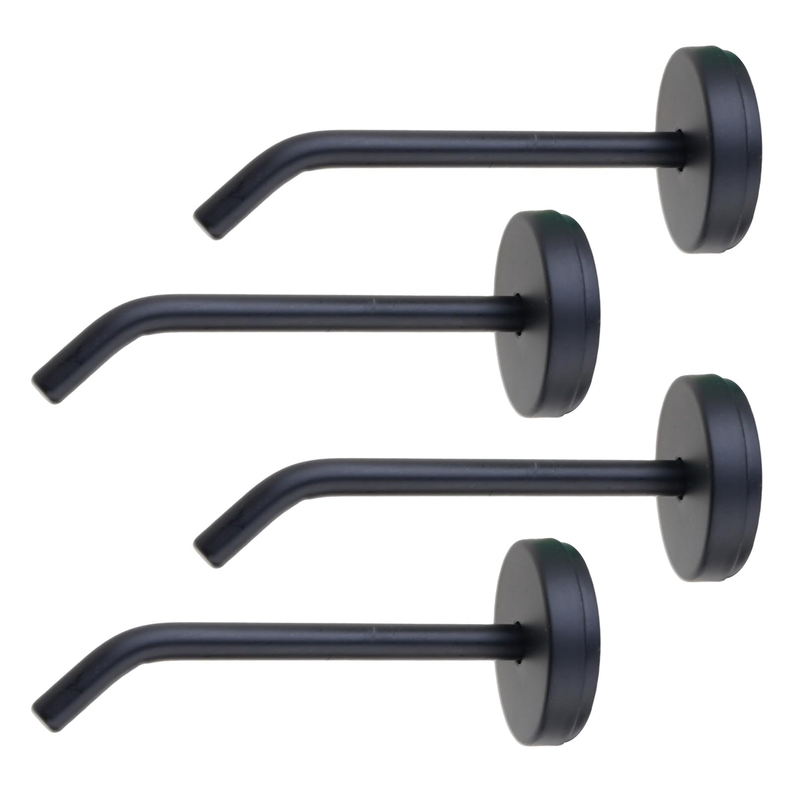 Pffiocix 4Pcs Elephant Trunk Hooks Heavy Duty Metal Construction Organizers Hooks for Hanging Various Household Items Securely Strong