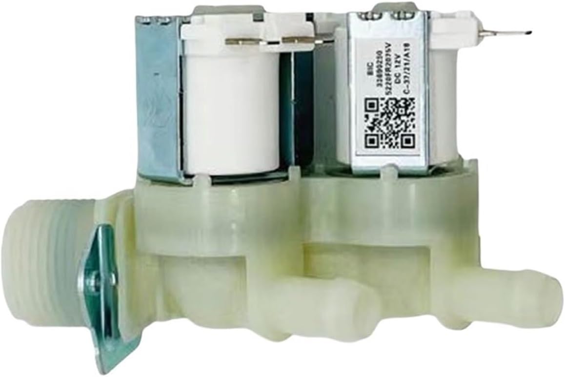 Washing Machine Accessories A99G-5520FR2075V Washer Water Inlet Valve Replacement ，Compatible For Kenmore ，Washer Parts Water Inlet Valve Assembly DC12V