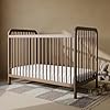 Storkcraft Pasadena 3-in-1 Convertible Crib – GREENGUARD Gold Certified, 100% Solid Wood, Fits Standard Crib Mattress, Converts to Toddler Bed and Daybed, 4 Mattress Heights (Hazelnut) #1