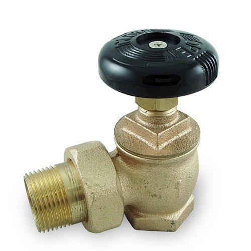 Plumbers Overstock UV35104 Bronze Steam Radiator Angle Valve, 3/4