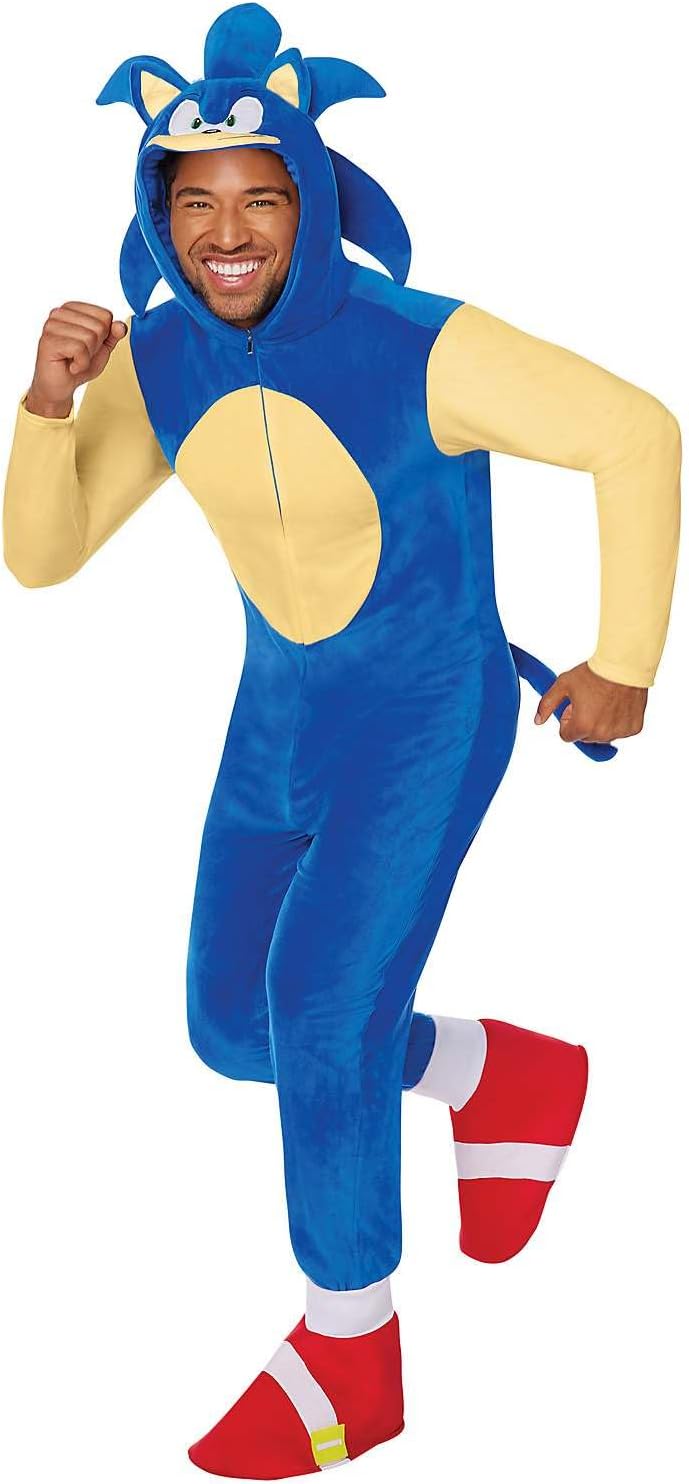 Spirit Halloween Adult Sonic the Hedgehog Costume