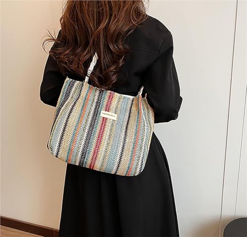 Large Beach Bags for Women Travel Straw Purses Tote Straw Tote Vacation Shoulder Bag Crossbody Bag Hobo Bags2