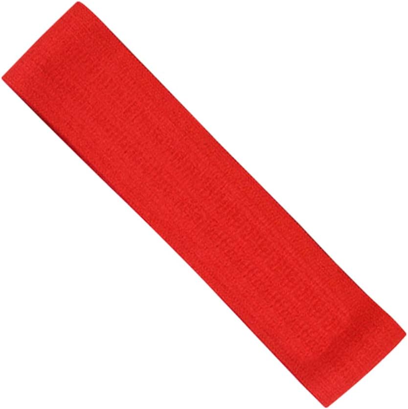 Kuizhiren1 Hip Resistance Bands,Workout Exercise Band Women,Fitness Gym Loop Circle Legs Butt,Non Slip No Roll Soft Fabric Heavy Duty Bootie Training Wide Band Hip Up Red M