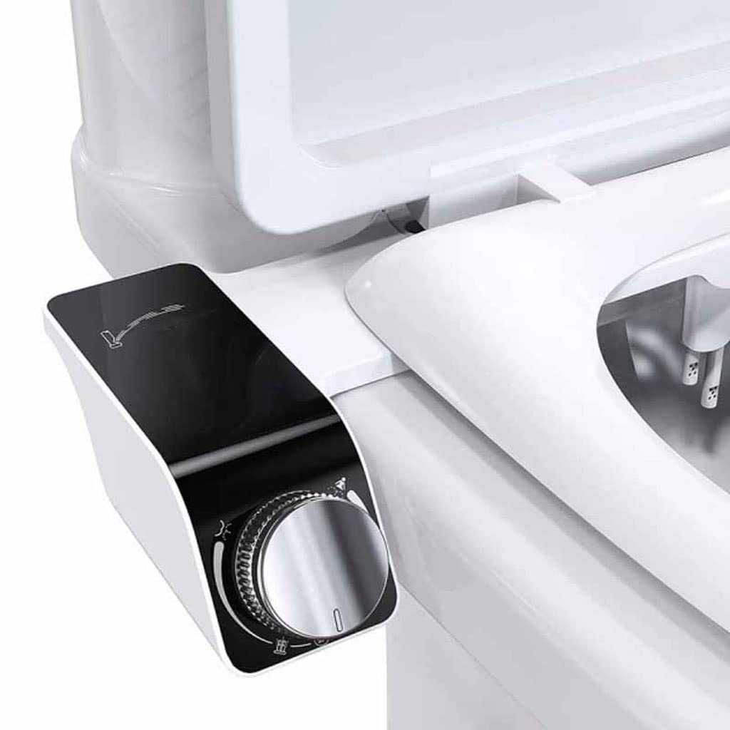 Ldhsjh Men's D Slim Bidet Sprayer, Adjustable Water Pressure, Spiral Nozzle, Hose, Lightweight, Urable, Portable, User-Friendly, Compact, Attacht, Toilets, Non, Electric
