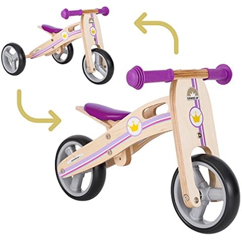 BIKESTAR Mini Kinder Laufrad Holz Lauflernrad Cover