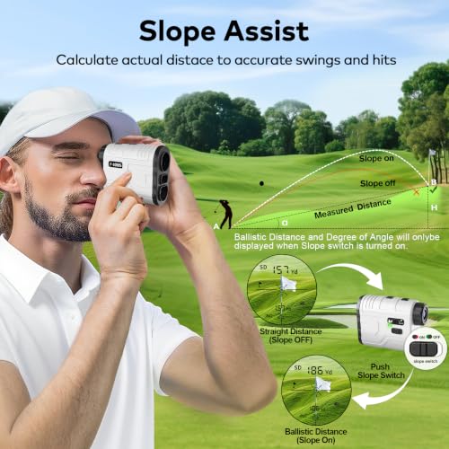 MOESAPU 1200Y Rechargeable Rangefinder