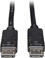 Vista 10 de TRIPP LITE Cable DisplayPort con pestillos (M/M), DP a DP, 4K x 2K, 6 pies (P580-006), negro