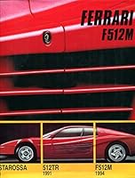 Ferrari F 512 M 8879600818 Book Cover