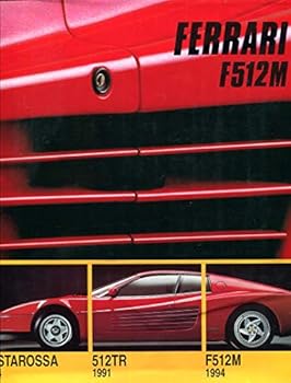 Paperback Ferrari F 512 M Book