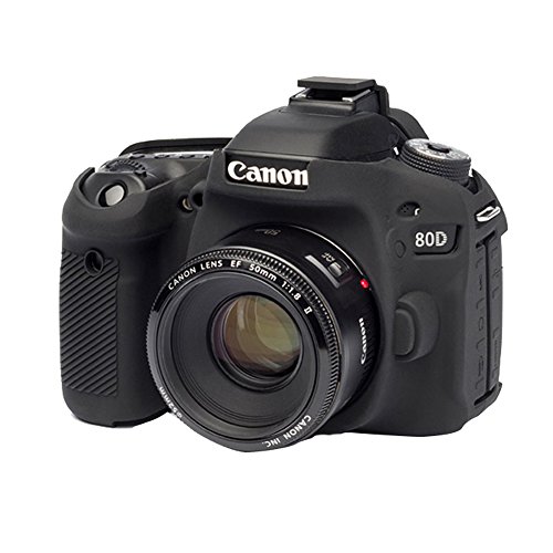 Easycover Ecc80Db Canon 80D Case, Black #TOP2