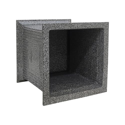 Image of Harshdeep Tulasi Pots for Home - Indoor Outdoor Balcony Garden Decorative Roto Molded UV Resistant Light Weight Unbreakable Flower Pot (Gray Stone)