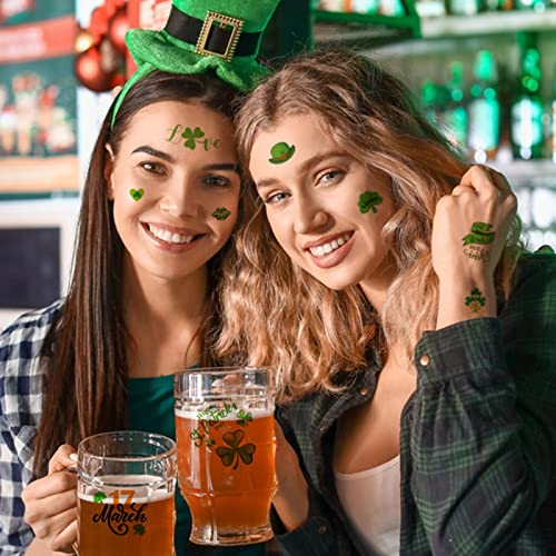 80pcsstpatricksdaytattoosdecorationsaccessories12sheetsshamrocktemporarytattoostickersforkidswomenirishstpatricksdayparadeandfavorspartydecorations Urban Country Home Decor 80pcs st patricks day tattoos decorations accessories 12 sheets shamrock temporary tattoo stickers for kids women irish st patricks day parade and favors party decorations urban country home decor