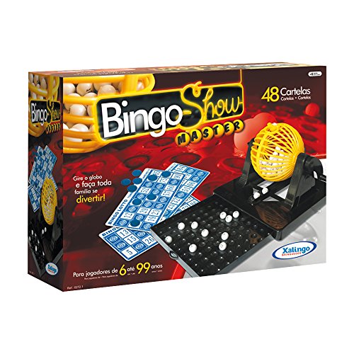 Bingo Show 48 Cartelas com Gaveta Xalingo