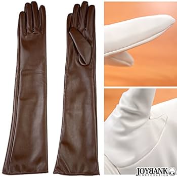 レザー製ロンググローブ ライトグレー レザーロンググローブ - ライトグレー - レディース | H&M JP