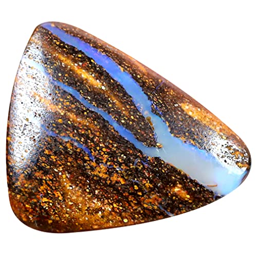 Opale rocheuse Koroit naturelle de 16 x 13 mm pour remplacer une gemme ou créer un bijou unique