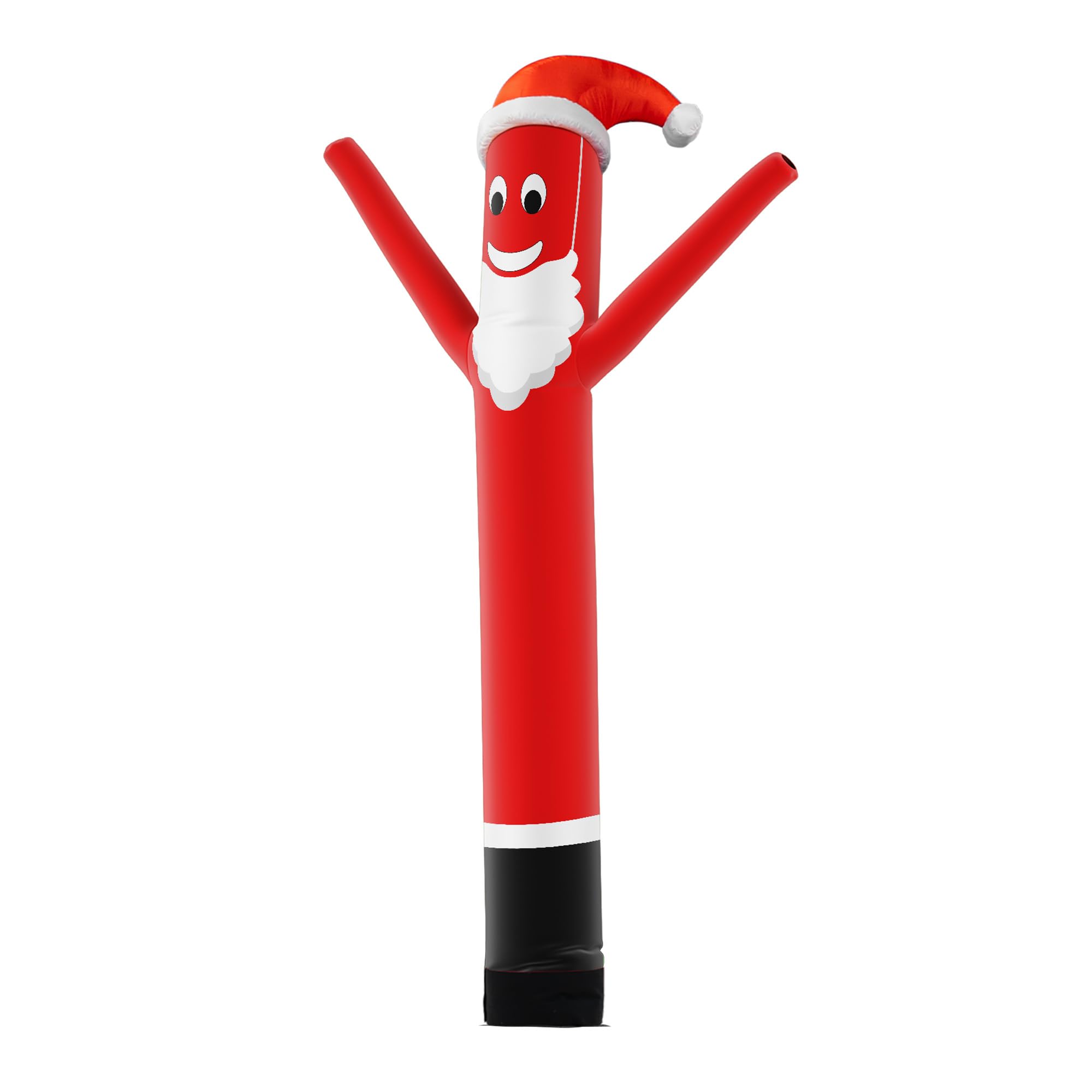 LookOurWay Air Dancers - Tubo Inflable para Hombre – 7 pies de Alto Loco agitando Inflable soplador no Incluido – Tema de Navidad – Disfraz de Papá Noel