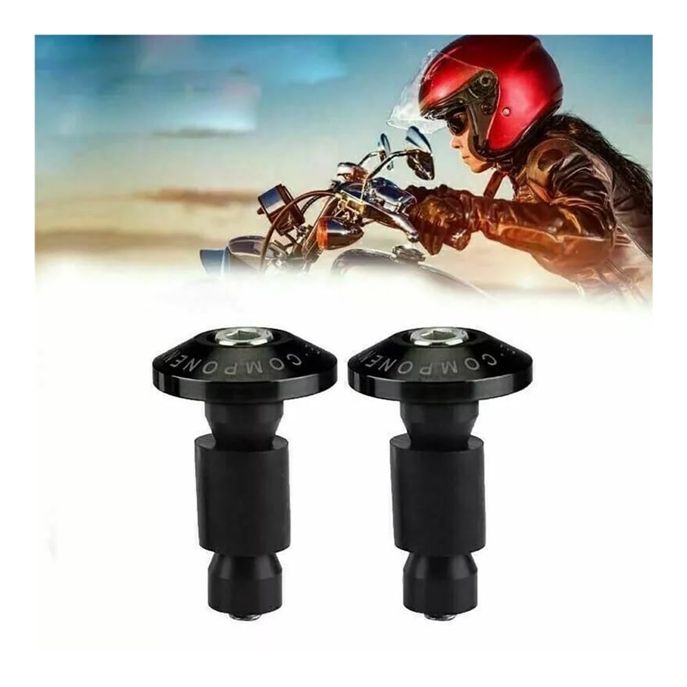 Tapones para Manillar De Motocicleta para 2 Unidades Universales Contrapesos Accesorios De Protección para Manillar De Motocicleta.