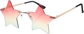 1 Par De Óculos De Sol Óculos Sem Aro Óculos De Sol De Festa Sem Aro Óculos De Sol De Personalidade Óculos De Sol A Granel Adulto Óculos De Sol De Praia Para Homens Óculos De Sol