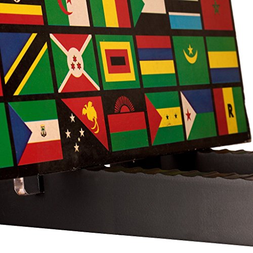 KAIU Porta Vinili in Legno di Pino con Robusto