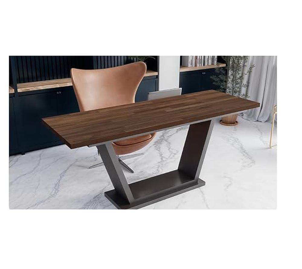 Amazon.com: Howizz 60 x 30 in. Solid Wood Table Top, Dark Walnut