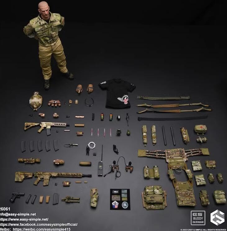 Amazon | [AC]Easy&Simple 1/6 26061 SMU Tier1 Operator ミリタリー 