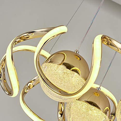 Lampe suspendue LED moderne à économie d'énergie pour table de repas - 3
