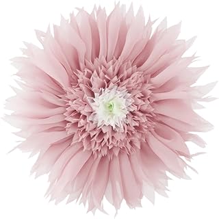 Handmade 3D Flower Throw Pillow Pink Decorative Daisy Floral Accent Pill...