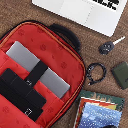 Superbak Epic 30L Black-Orange Laptop Backpack - Image 6