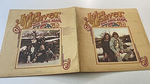 John Denver Back Home Again Records & Black image 5