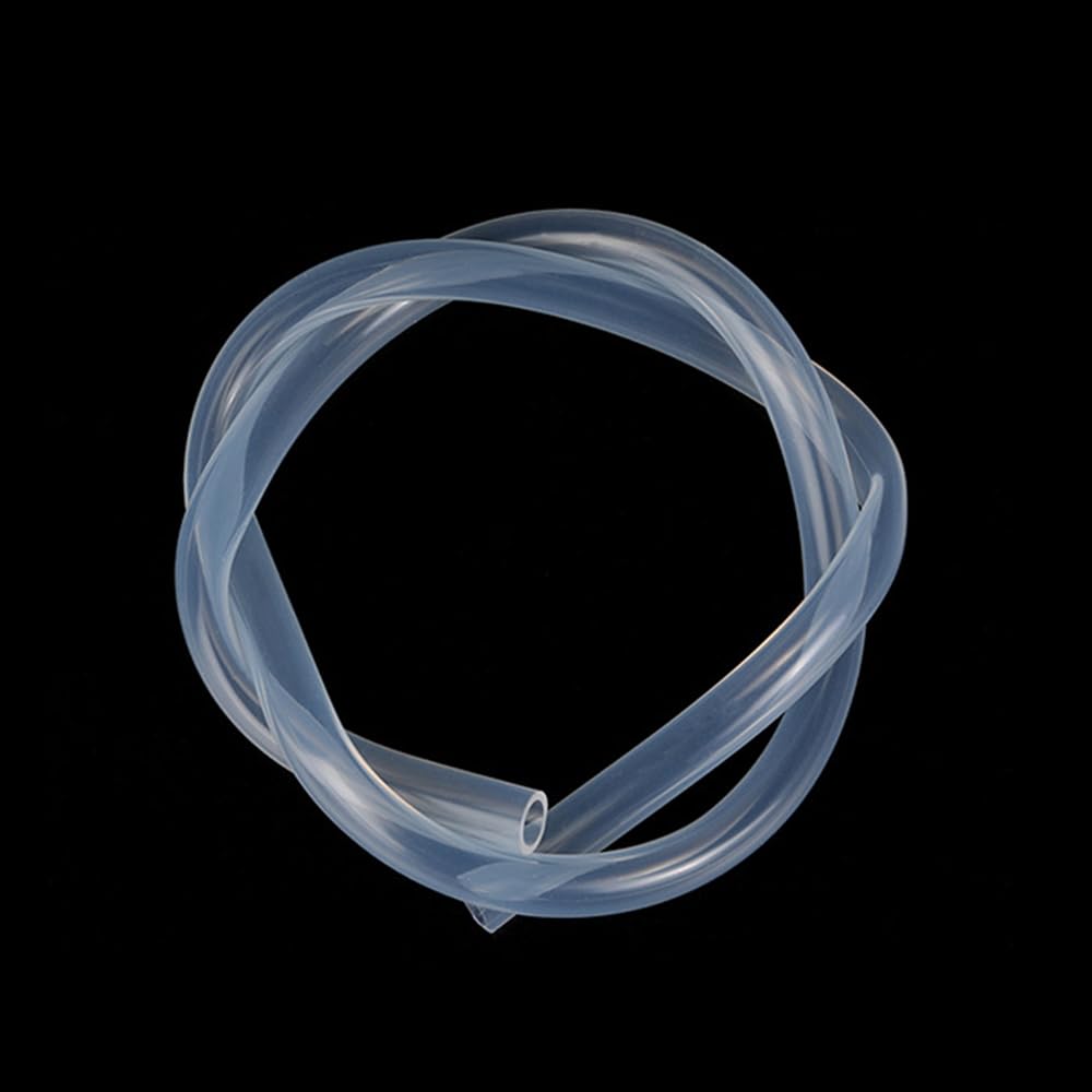 Renjzle シリコンチューブ 1M長 内径 12mm 外径 16mm 半透明 ホース 耐熱 耐候 クリアチューブ エアーポンプ パイプ シリコーンラバー製エアホース (12×16)