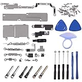 D-FLIFE Internal Metal Plate Cover Parts for iPhone Xs MAX,Bracket Replacement Inlcuding Complete Full Screw Set and Reapir Tool Kit for iPhone Xs MAX (for iPhone Xs MAX)