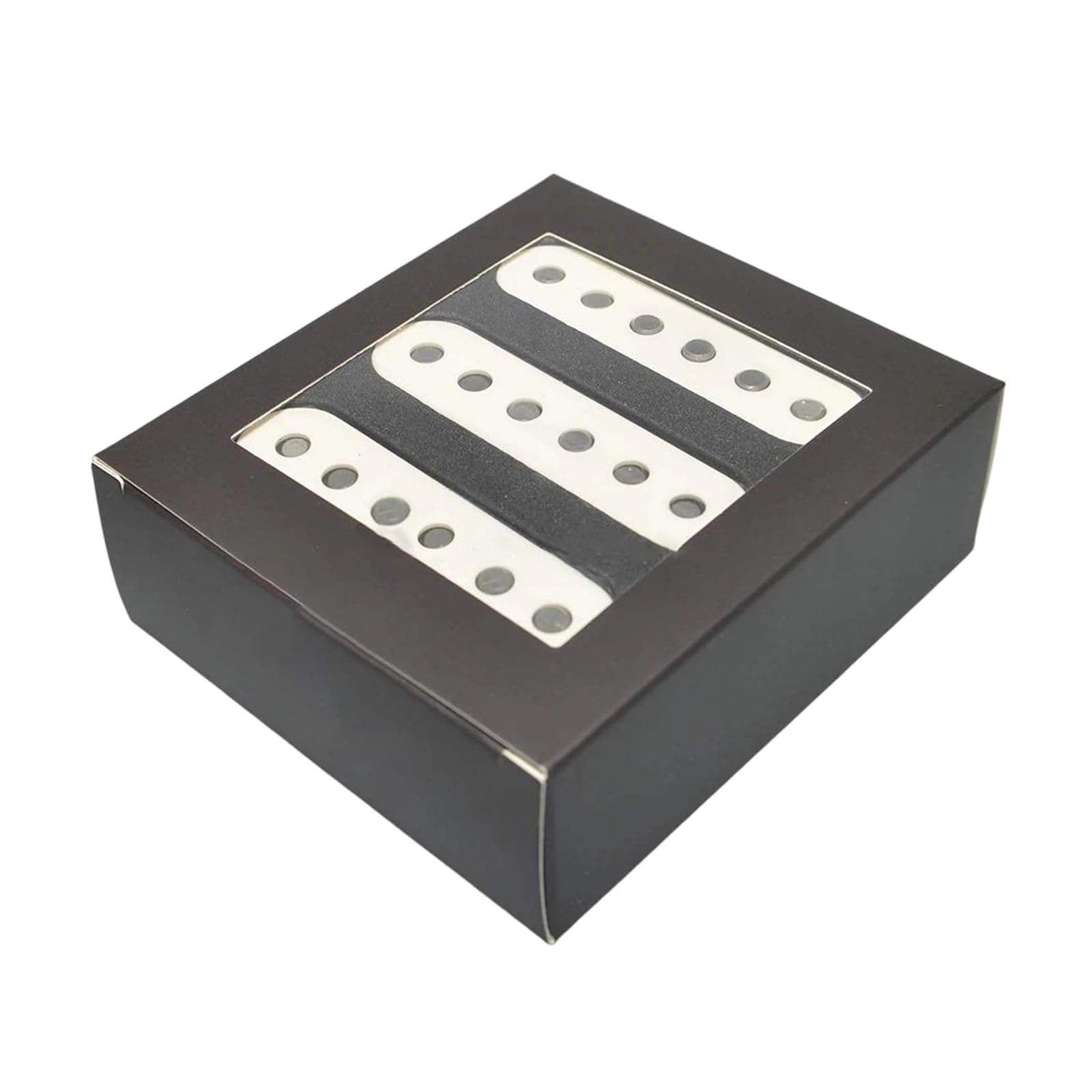 Profesjonalne Przetworniki Do Gitar Akustycznych Vintage Przeplatane Przetworniki Do Gitary Akustyczno Elektrycznej Ręcznie Robione Akcesoria Do Instrumentów(White)