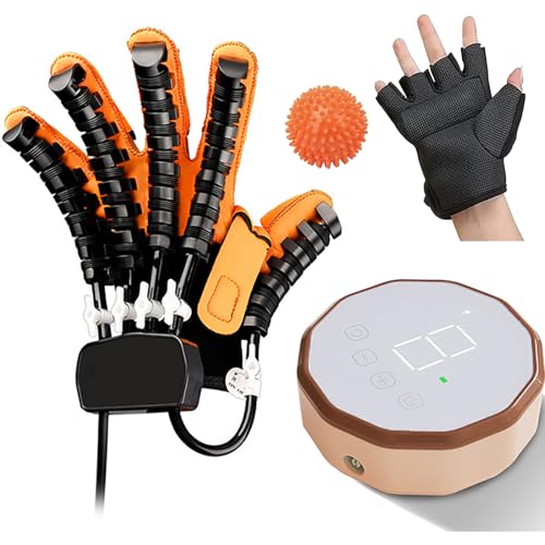 Rehabilitationsroboterhandschuhe, Finger Und Handfunktion Rehabilitationstrainer, Schlaganfallwiederherstellungsausrüstung Für Demenz -hemiplegie -patienten, Handübungen Aids(Size:S,Color:rechte Hand)
