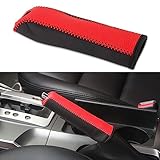 本革 サイドブレーキ カバー 汎用 レザーカバー レザー 保護 汚れ防止 上品 高級