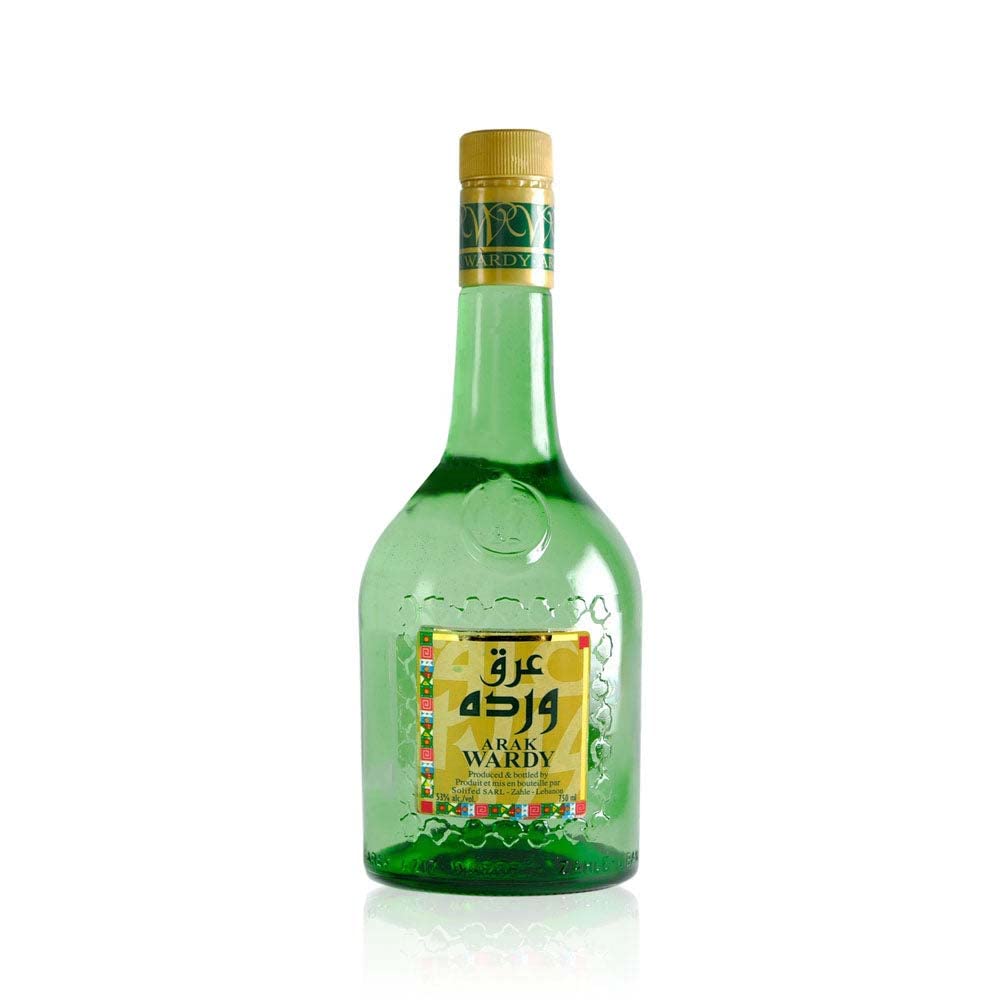 Arak Wardy - Original libanesischer Arak, 54% Vol. - Arrak in edler 750 ml Glasflasche