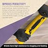 Dura-Gold Premium 80 Grit Purple Film Ceramic Longboard Sandpaper, 2-3/4 Wide Continuous 12 Yard Roll - Hook & Loop Backing for Auto & Woodworking Air File Long Board Sanders, Hand Sanding Blocks