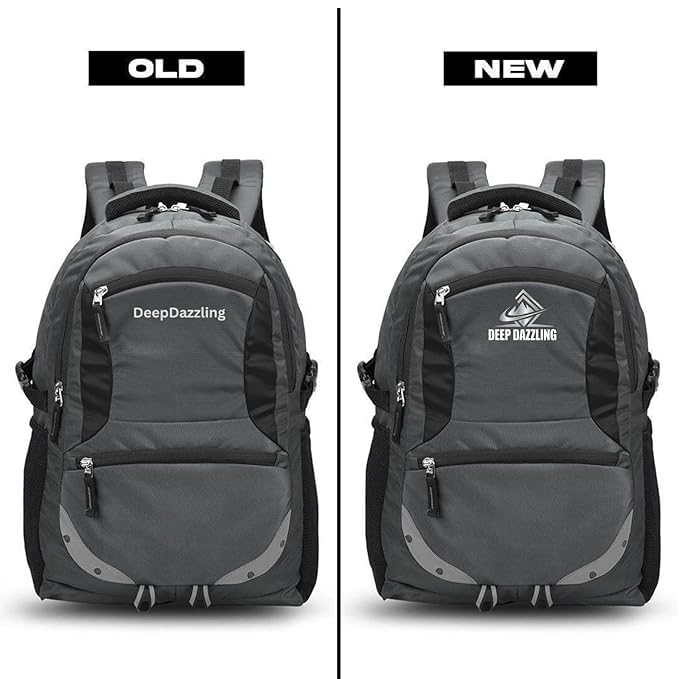 Image of 35L Large Laptop Backpack For Men & Women with Bottle Pocket | Padded Shoulder Straps, Multi Compartments | Travel,Office School & College Bag |Backpack,Heavy-Duty Zippers.
