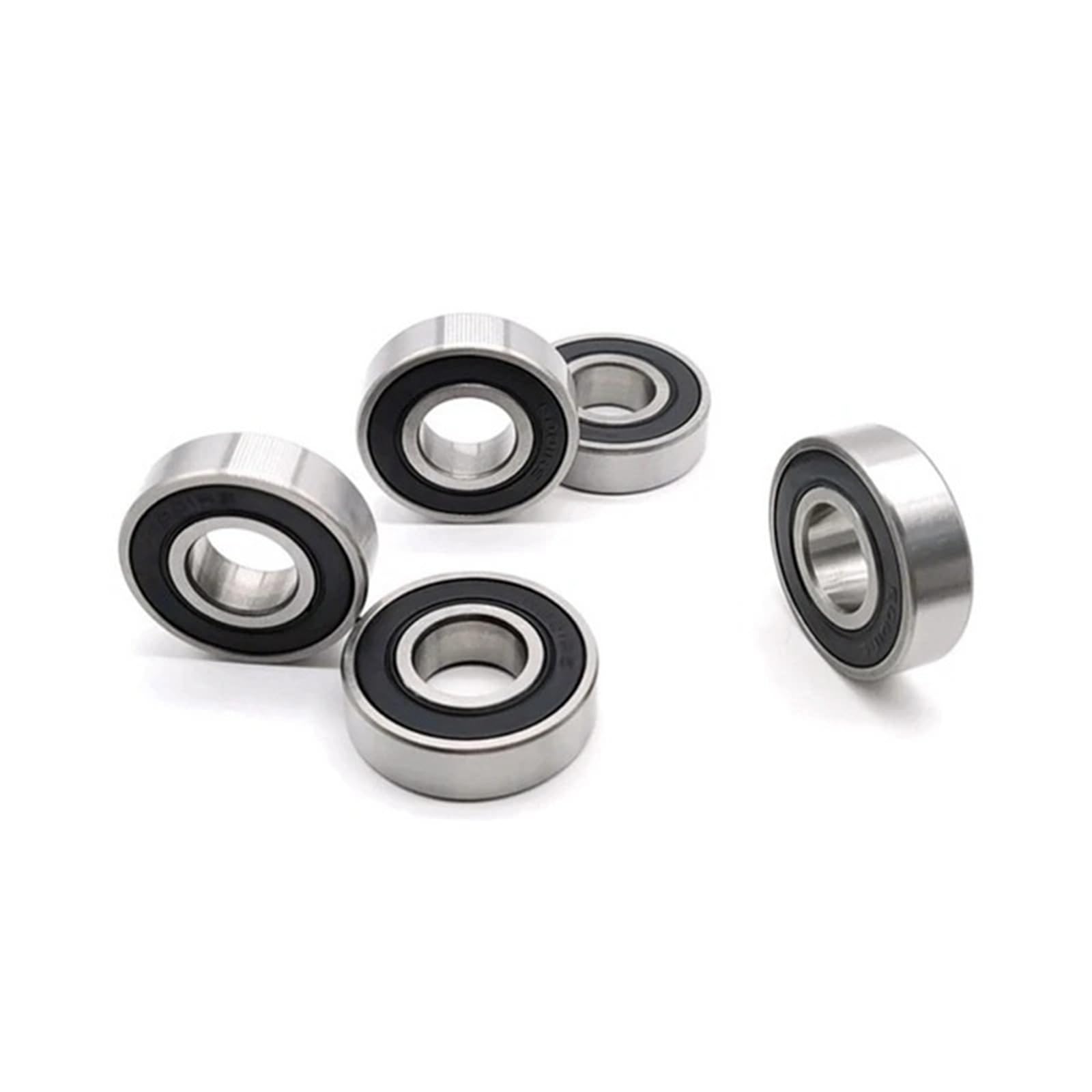 Roulements 6205RS 25x52x15 mm en acier chromé étanche