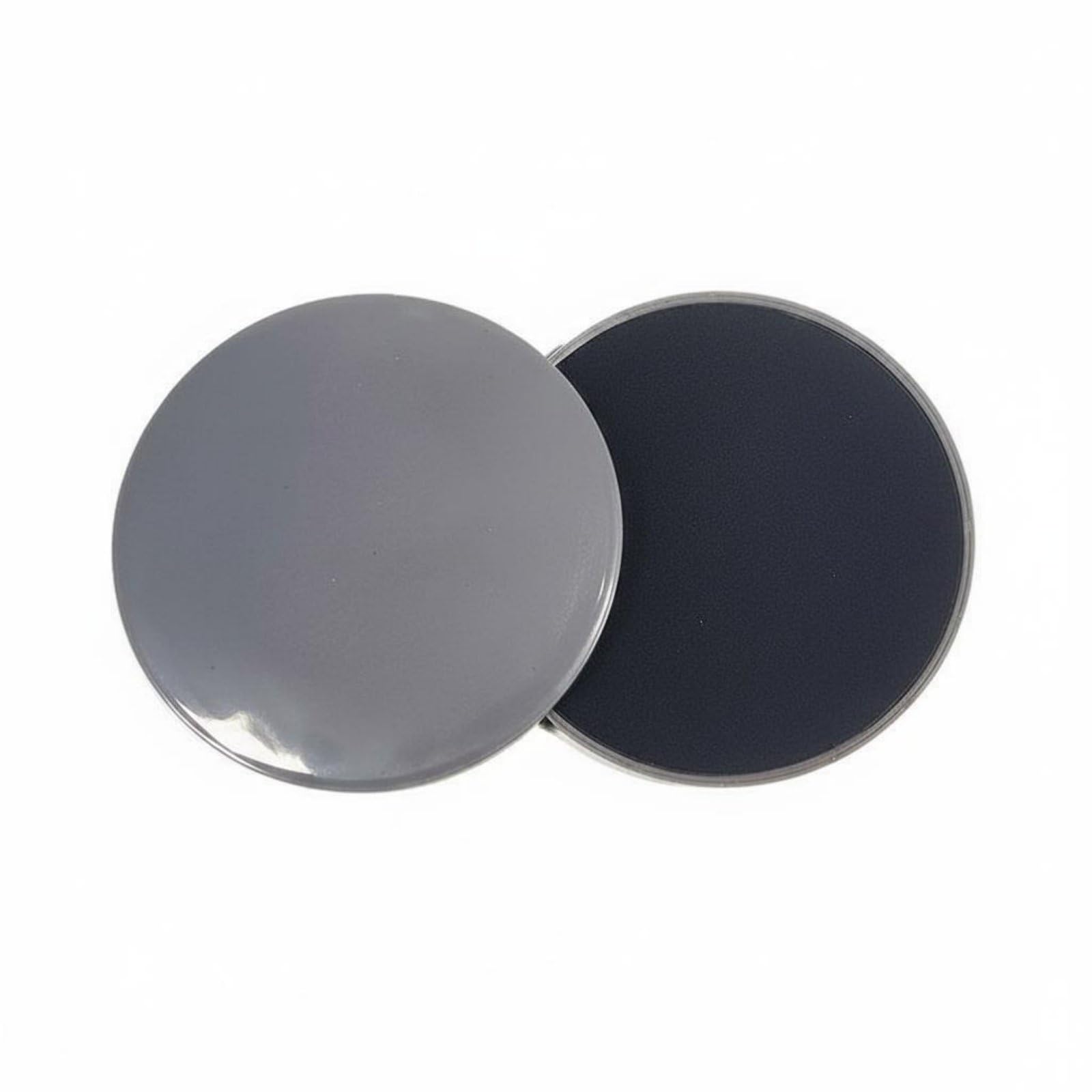 Ojiva® 2 Pieces Low-Low-Intensity Pilates Sliders Portable Central Sliding Discs Long-Lasting Exercise Sliders for Home Gym, Travel, Gray-image-8