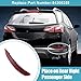 X AUTOHAUX Car Right Passenger Side Rear Bumper Reflective Strip for Chevrolet Equinox 2018 2019 2020 2021 2022 84306359