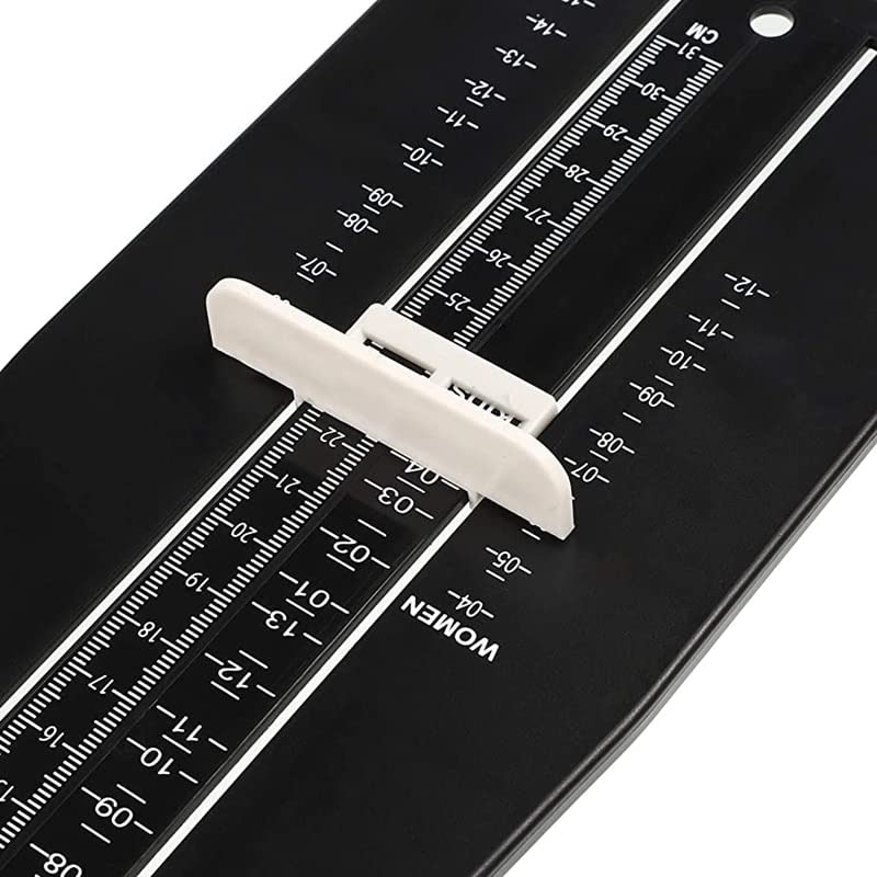 Professional Foot Measurement Device, US Standard Shoe Sizer, Shoe Measuring Device Ruler Sizer For Kids And Adults|Sewing Tools & Accessory| - - (Color: black)