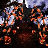 dekoration gartenparty für geburtstag selber machen 🕷 Tolle Halloween-Atmosphäre überall: Perfekt für die Verschönerung Ihrer Halloween-Außendekorationen wie Hof, Zäune und Bäume. Die realistische, gruselige künstliche Spinne wird Ihre Weihnachtsdekoration zweifellos gruseliger und unvergesslicher machen.