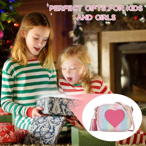 Image of KKXIU Birthday Gifts for Girls Initial Toddler Purse Cute Kids Crossbody Bag